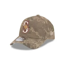 Flash Sale Seattle Mariners Leaf Camo 9FORTY AFrame Snapback Hat - KTGCaps - Baseball caps for various teams, purchased online at a discount