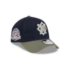 Cheap Toronto Blue Jays Rifle Green Retro Crown 9FIFTY Adjustable Hat - KTGCaps - Baseball caps for various teams, purchased online at a discount